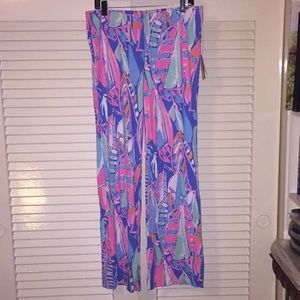 Lily Pulitzer NWT palazzo pants size large